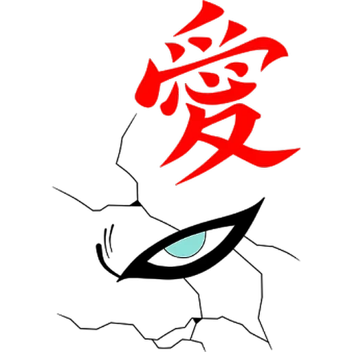 la haya, canjihara, hara kanji, tatuaje de gera, boceto de tatuajes naruto de fuego