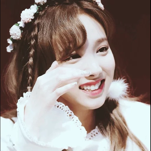 азиат, им наён, saç bandı, twice nayeon, джи айдл миен