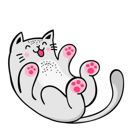 cute, cats, hugs, cute cats drawings, cat heart pattern