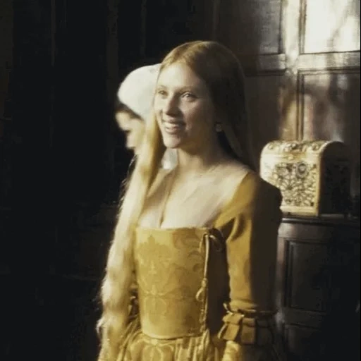 jeune femme, robes médiévales, robes de l'ère de la renaissance, un autre type de boleyn 2008, scarlett johansson boleyn
