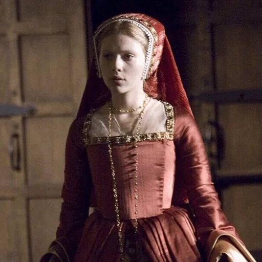 tudors, un autre type de boleyn, robes de l'ère tudor, robe tudor jessica, série télévisée tudors mary boleyn