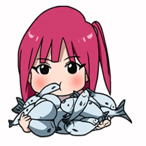 anime, morgiana, anime charaktere, elsa chibi fairy tail, anime elven song chibi