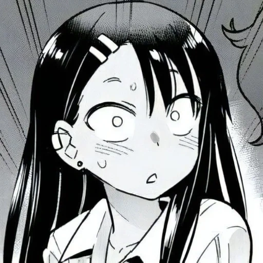 nagatoro, manga de anime, manga de nagatoro, anime nagatoro, emociones de manga de nagatoro