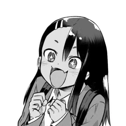 image, nagatoro, nagatoro, manga nagatoro, nagatoro ahegao