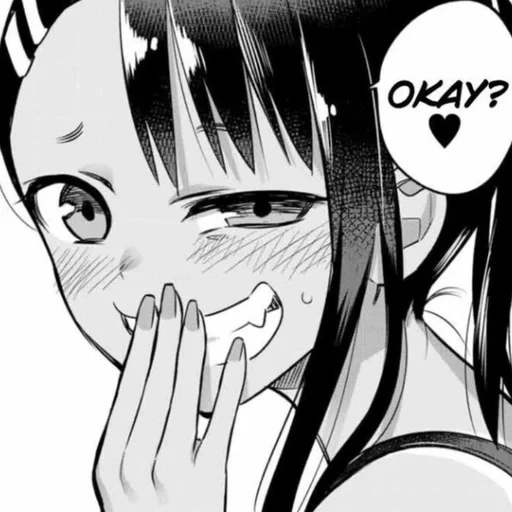 ahegao, manga anime, manga nagatoro, nagatoro ahegao, emosi manga nagatoro