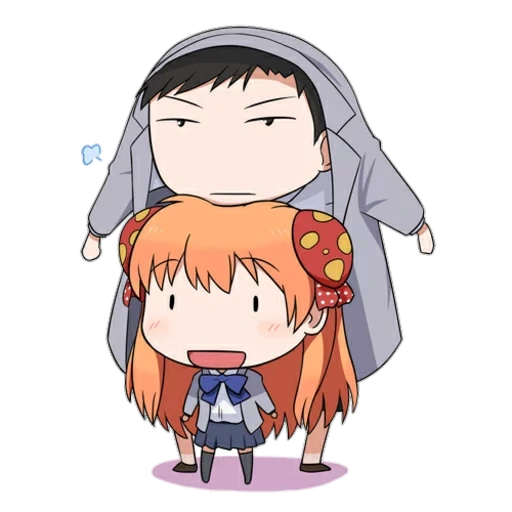 daimaru chen, pellet monster, anime character pictures, two-faced sister wu maru feng, two-faced sister omaru chibi