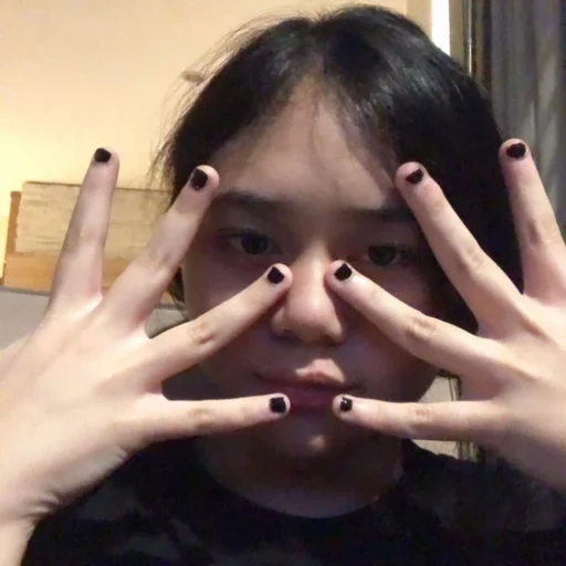 nails, manicure, faluses overhead, korean nails, nails korean design