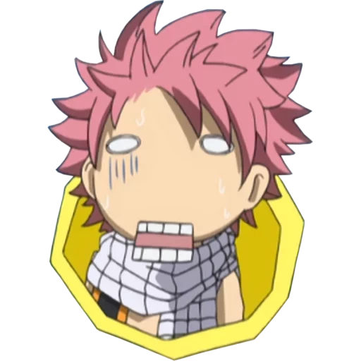 natsu dragneel, la cola es fei natsu, natsu arrastra una sonrisa, natsu dragneel sacudido, natsu dragneel se ríe