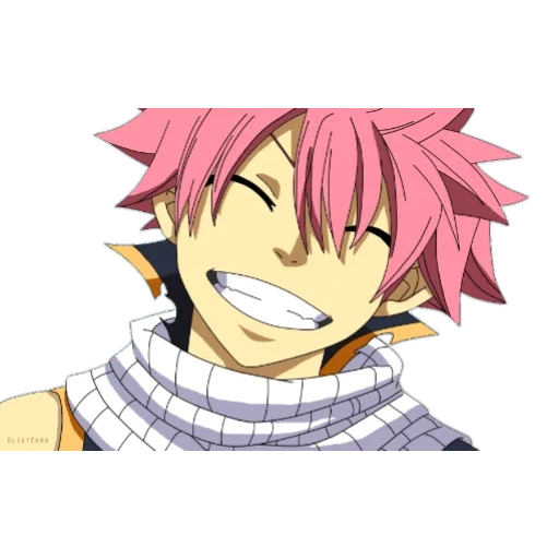 fairy tail, нацу драгнил, natsu dragneel, нацу хвост феи, нацу драгнил улыбка