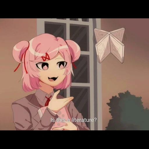 natsuki, doki doki, ddlc natsuki, natsuki doki doki, literatura doki doki