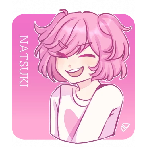 natsuki, doki doki, natsuki ddlk, doki docks natsuki, processamento de natsuki doki doki