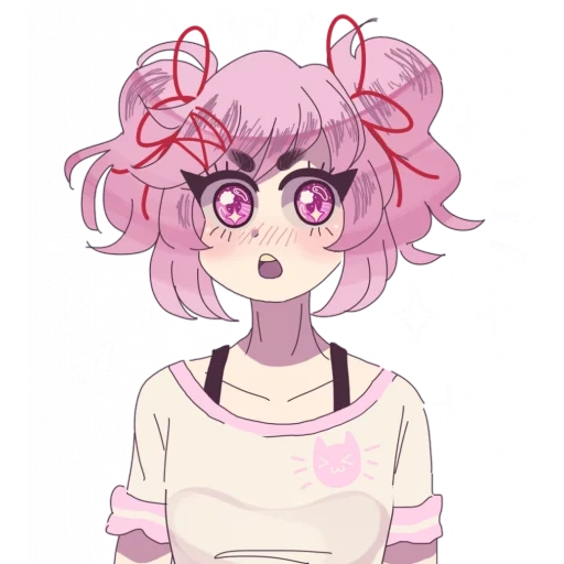 xia mu, doki doki, xia mu ddlc, xia mu fan yi, natsuki ddlc aesthetic