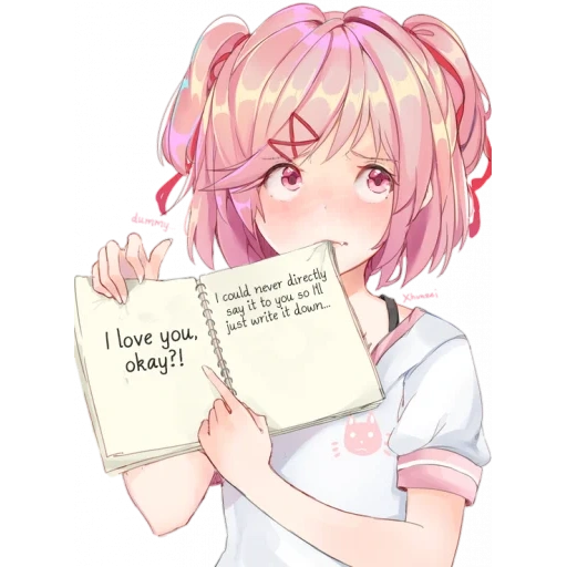 ddlc, summer wood, doki doki, summer wood ddlc, natsuki ddlc