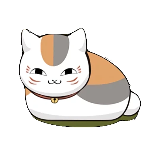 gato, gato, renderização de gatos, nanko sensei, caderno de amizade de natsum nanko