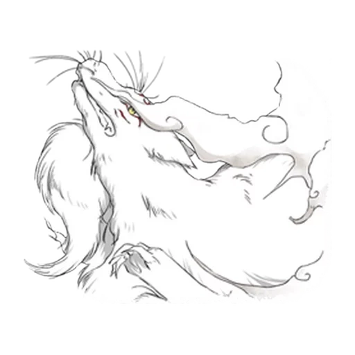 boceto de lobo, boceto de lobo, hermano lobo, dibujos de lobos de boceto, figura del lobo con un lápiz