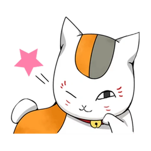 katze, anime katzen, pet dot nyanko, manki ist eine art sensei, natsum nankos freundschaftsnotizbuch