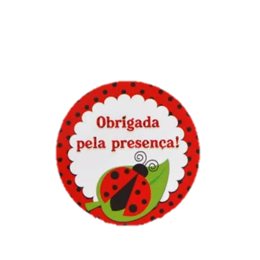 label, sticker, berry label, label sticker, topirco ladybug