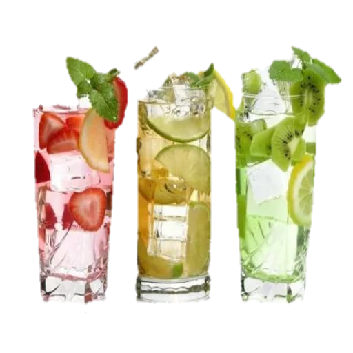 minuman, koktail, air kaca, minuman dingin, koktail non alkohol