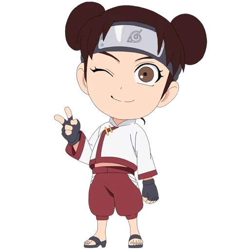 teng chibi, personajes de animación, chibi fuego naruto teng, naruto red cliff teng, patrón de animación lindo