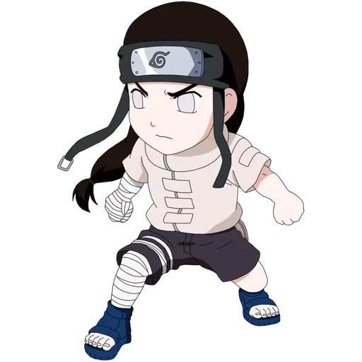 chibi neiji, gobernanza interna hugh he, ninja ninja ninja, gobernanza interna japón chibi, neji hugo chibik