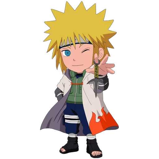 naruto, naruto chibi, les eaux sont chaudes, naruto chibi minato, nami nanto et akabi sawa