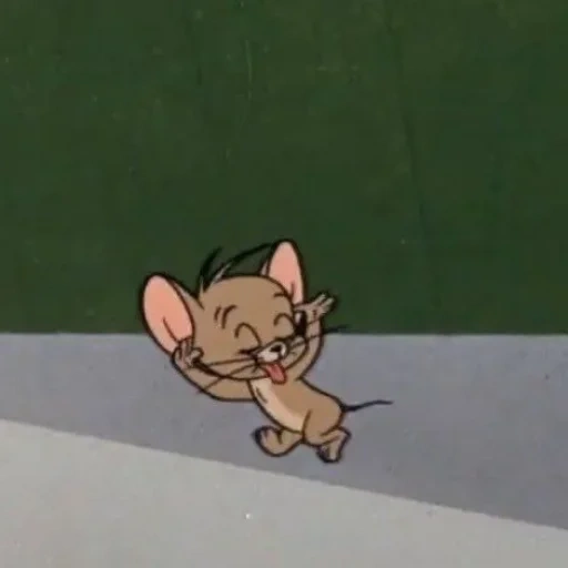 chat, jerry, humain, les dessins animés, tom jerry