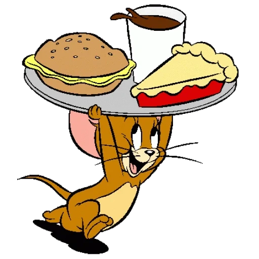 tom jerry, hungry jerry, il topo di jerry, i personaggi tom jerry, tom jerry hamburger