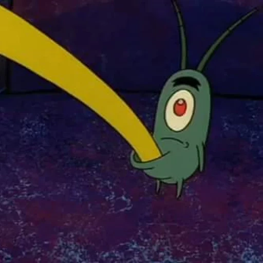 insecte, bob sponge, plancton oui, éponges de plancton de bob, sponge bob square pants plankton 1999