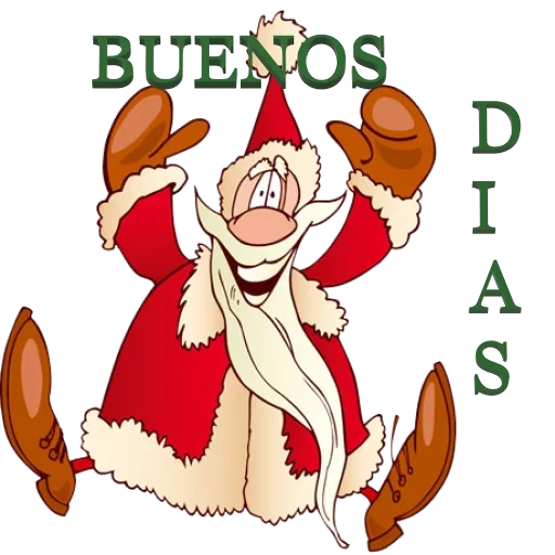 santa, gr santa, santa claus, santa cartoon modell, illustrationen von santa claus