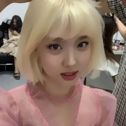 vtuber, black pink, korean haircuts, korean hairstyles, twice is a blonde