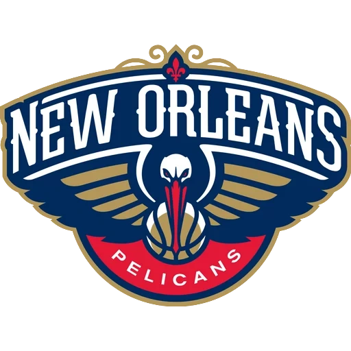 нба нью-орлеан лого, нью-орлеан пеликанс, new orleans pelicans, новый орлеан нба лого, баскетбольная команда new orleans логотип