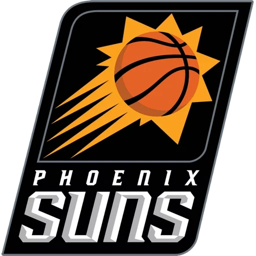 финикс санз, логотип нба, эмблема баскетбола, финикс санз эмблема, эмблемы баскетбольных команд