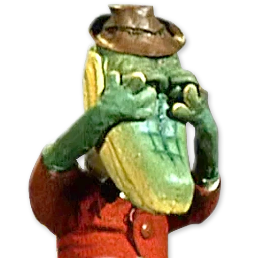 ce blashka, crocodile gene, garden character frog, garden figurine frog, small frog figurine e234664