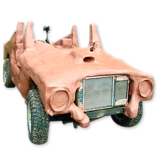 coche, modelo prefabricado, modelo proporcional, máquina superior de hueso kiel, tiangong sas land rover 1/35