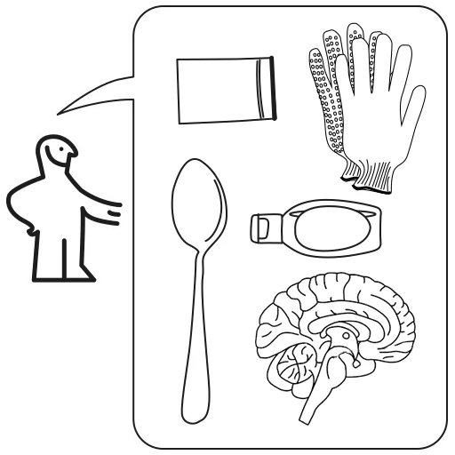 objets de cuisine, appareils ménagers dessin, éléments d'hygiène colorants, accessoires de cuisine à colorier, coloriage d'articles d'hygiène personnelle