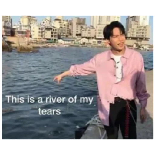 asiatisch, bts meme, bts memes, doune memm river, dies ist ein fluss meine tränen