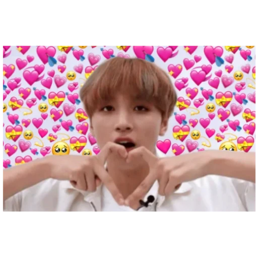 taiheng, taiheng bts, bangtan boys, rubia tailandesa, corazón rojo