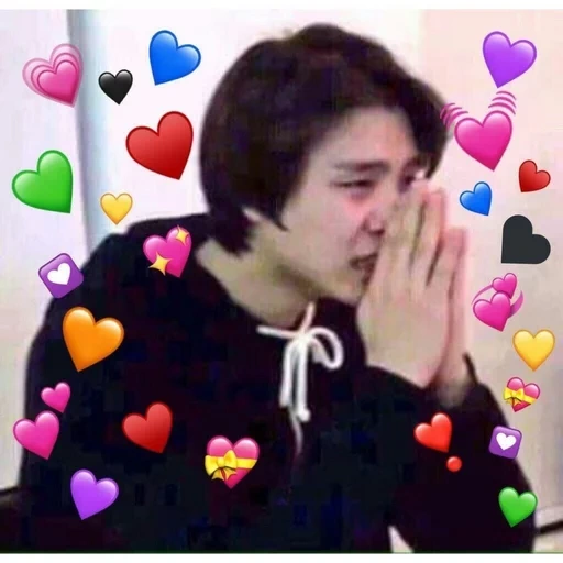 heart meme, nct love memes, jackson van xin, idole en forme de cœur kpop, minho stray kids en forme de coeur