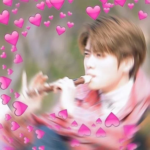 nct, taehen, jungkook, taehen en, corazón nct