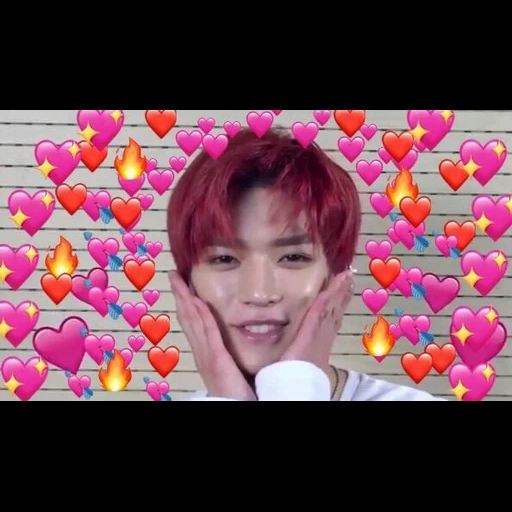 bts host core, bts chonguk emoji, kpop nct heart, johnny nct heart, jehen nst heart