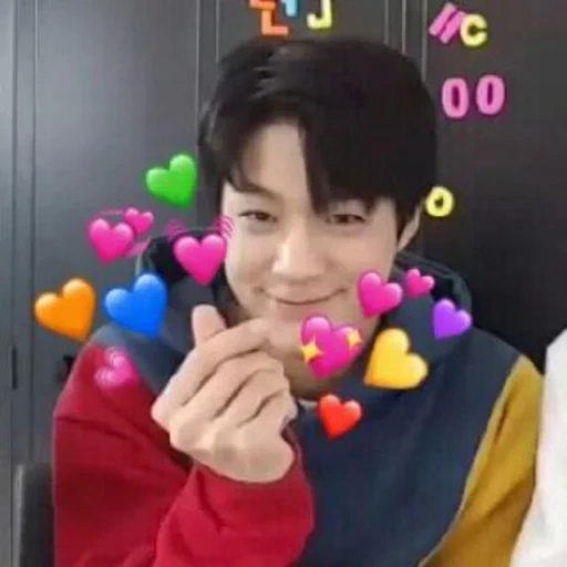 nct, memes nct, corazón nct, memes de jeno nct, murakami bcc rainbow