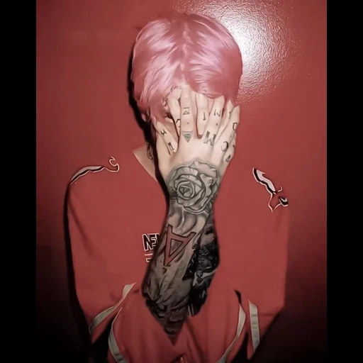 лил пип, lil peep, лил пип gbc, lil peep hellboy, хеллбой lil peep