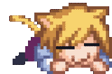 аниме, эмодзи, neco arc pixel