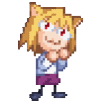 аниме, человек, neco arc pixel, неко арк пиксельная