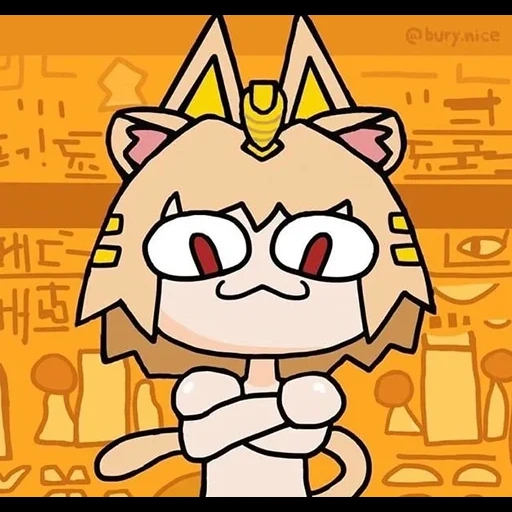 anime, ankha, anka original, otmgirls aggretsuko, cat on the ceiling ankha animal crossing