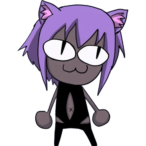 anime, anime neko, anime de kawai, personnages d'anime, chibi anime personnages