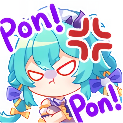 anime, anime chibi, karakter anime, hatsune mijiu chibi, kagami kira holostars