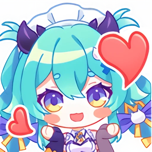 sile, chibi, anime, miku hatsune, anime characters