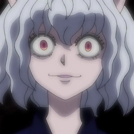 neferpitou, personnages d'anime, chasseur x chasseur 3, neferpitu hunter scriny, anime hunter x hunter neferpitu