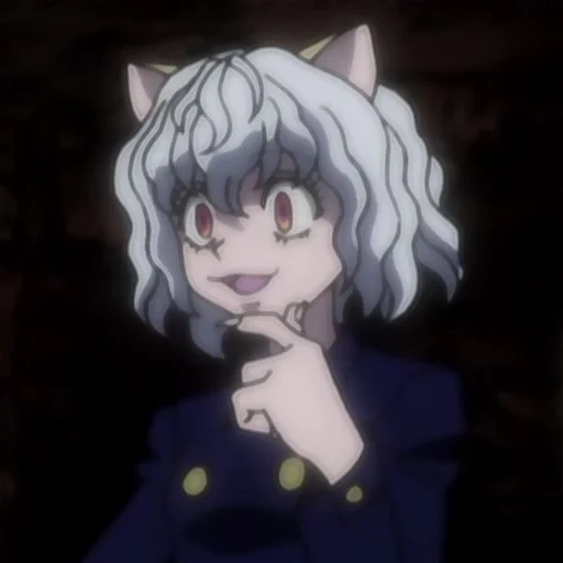 neferpitou, neferpitu cried, anime hunter neferpitu, hunter hunter naifupitu, neferpitou hunter x hunter